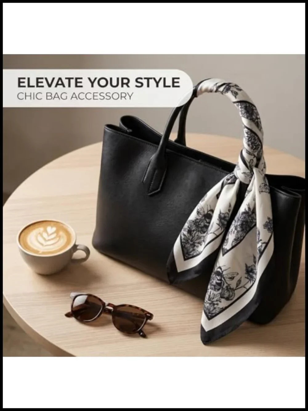 Polyester Satin Square Scarf 27.5